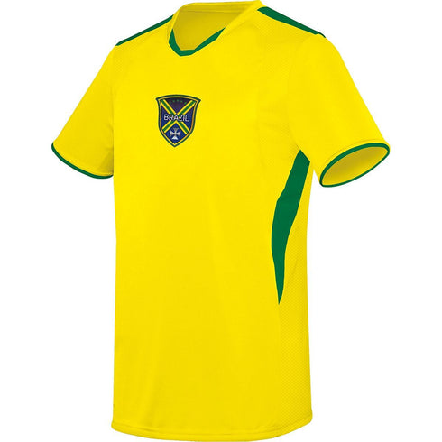 Russell Athletic Youth Globe International Jersey (322895-C), Color 'Brazil'